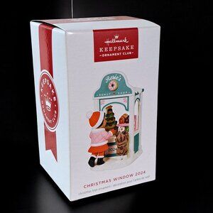 2024 Hallmark KOC Members only Christmas Window, donut shop